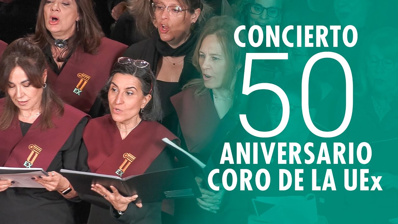 El CORO de la UEx celebra 50 AÑOS