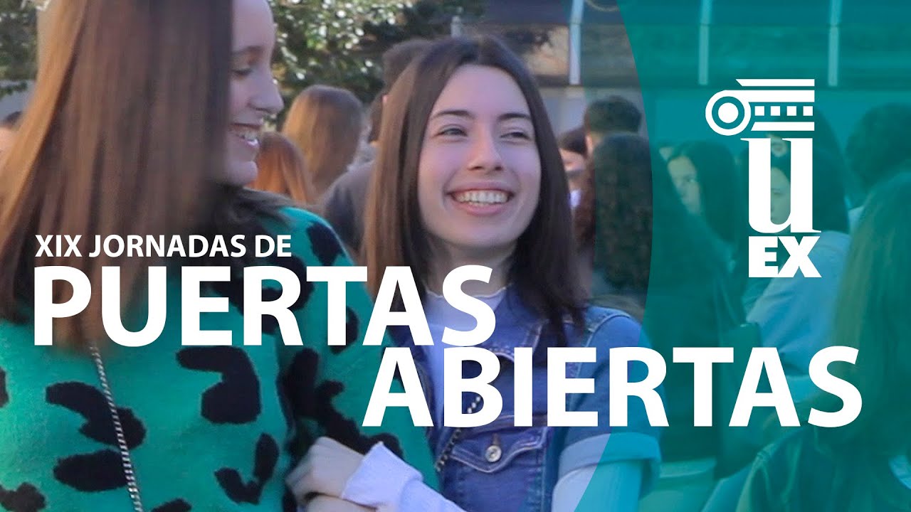 ¡La UEx abre sus puertas a los futuros estudiantes universitarios!