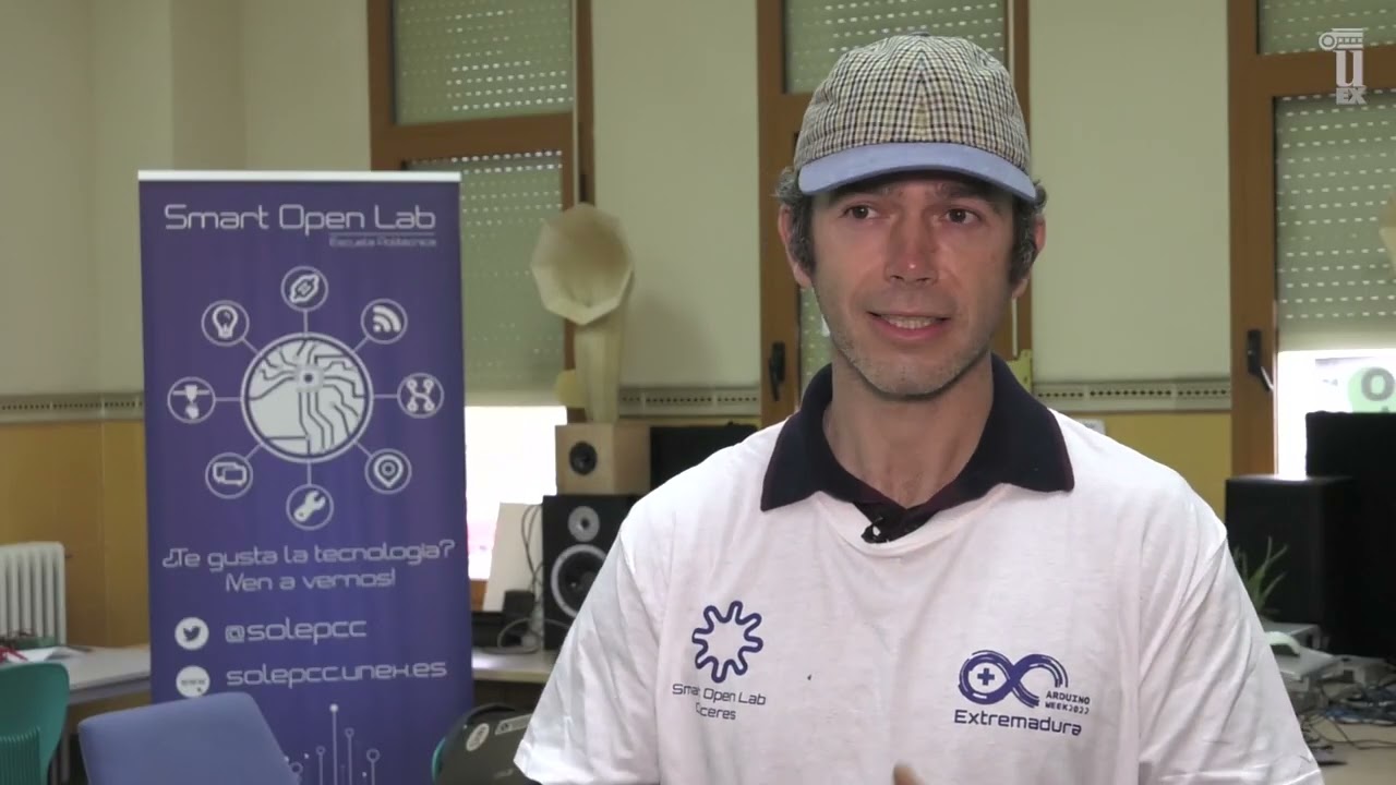 ArduinoWeek 2022 en la Universidad de Extremadura