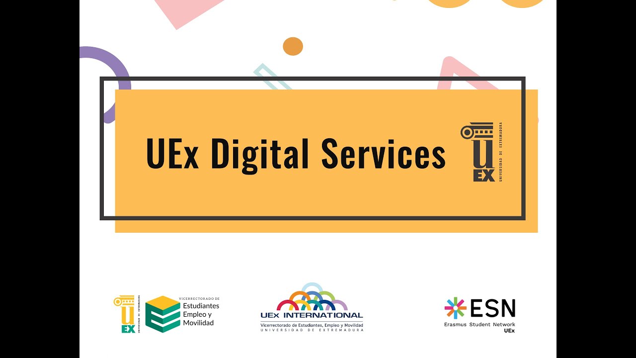 How to access to tools and services of the UEx