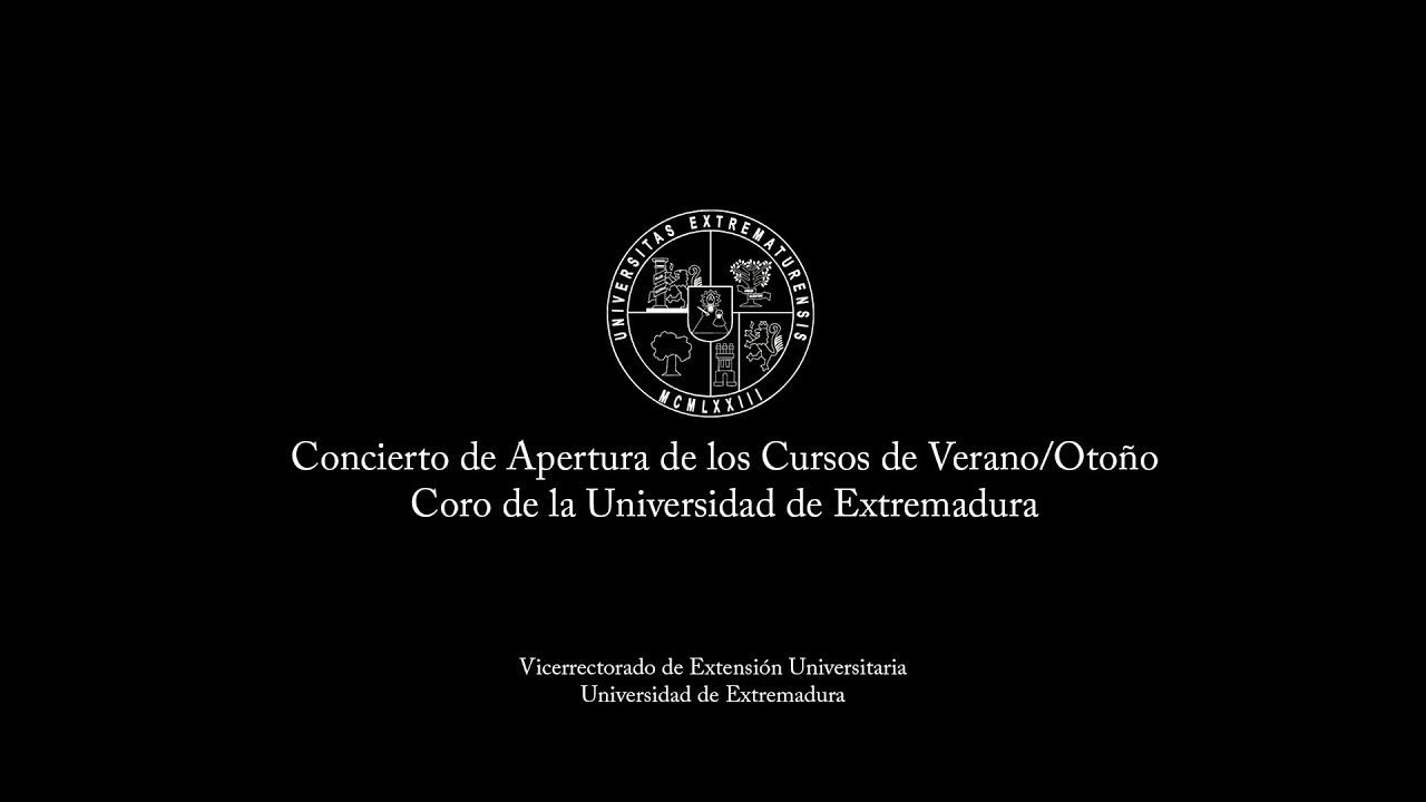 Concierto inaugural de la XXII edición de los Cursos de Verano/Otoño de la UEx