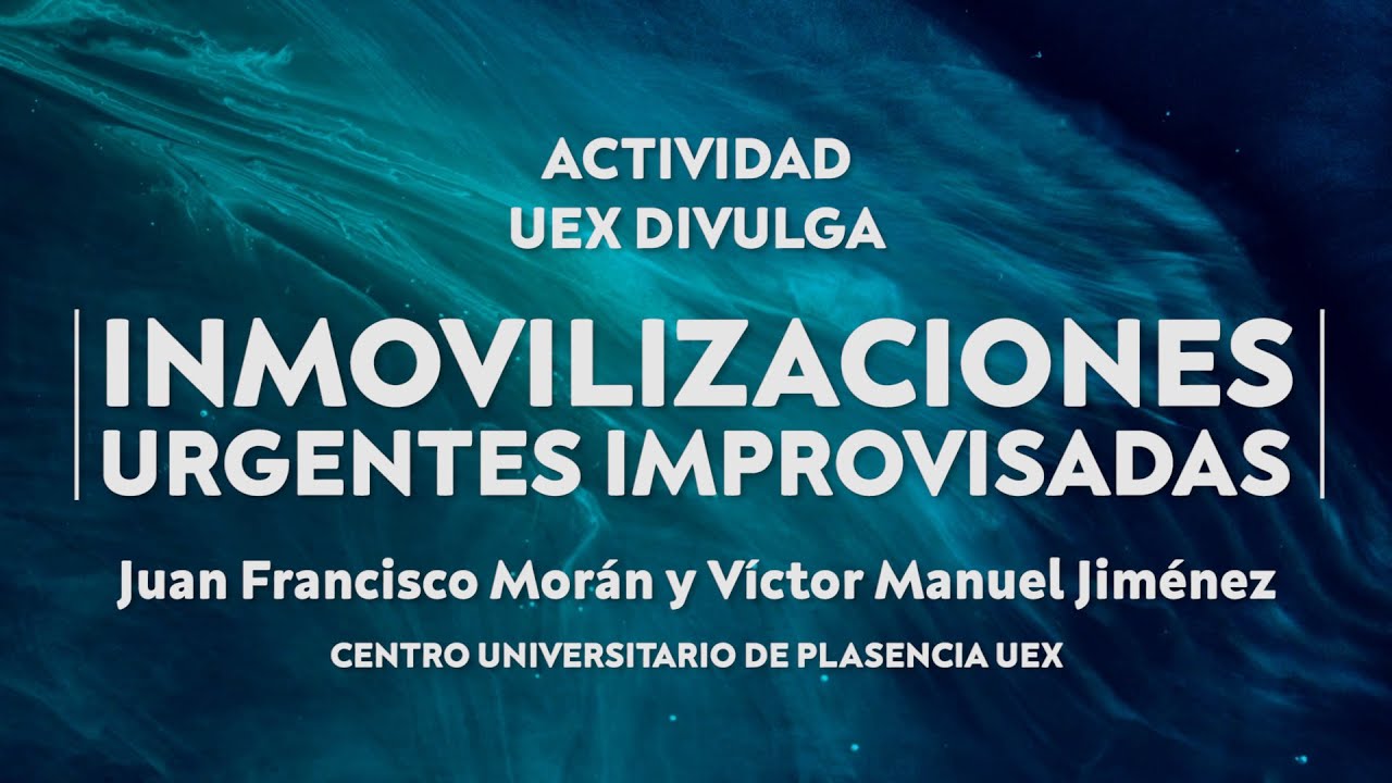 Inmovilizaciones urgentes improvisadas