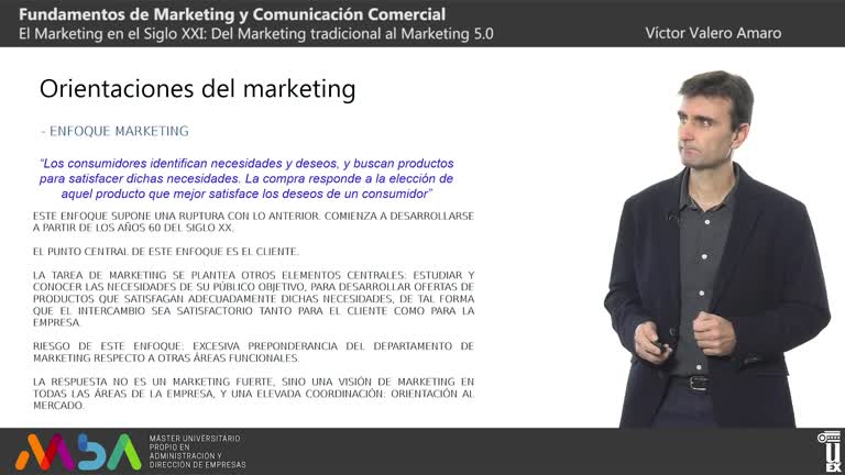 Vídeos Fundamentos de marketing y comunicación comercial