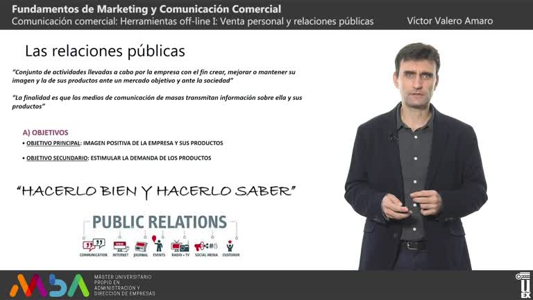 Vídeos Fundamentos de marketing y comunicación comercial